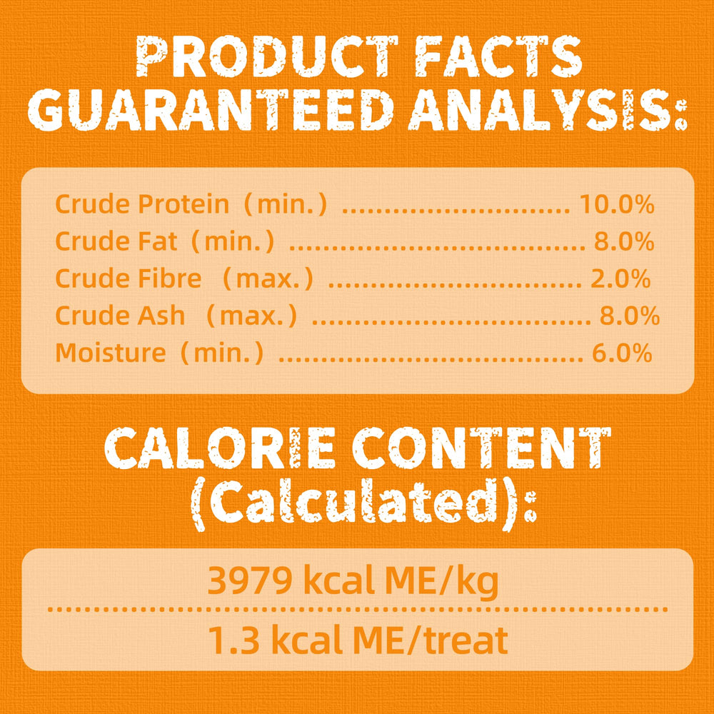Just Try pumpkin cat treats for kittens; tasty and easy to snack
