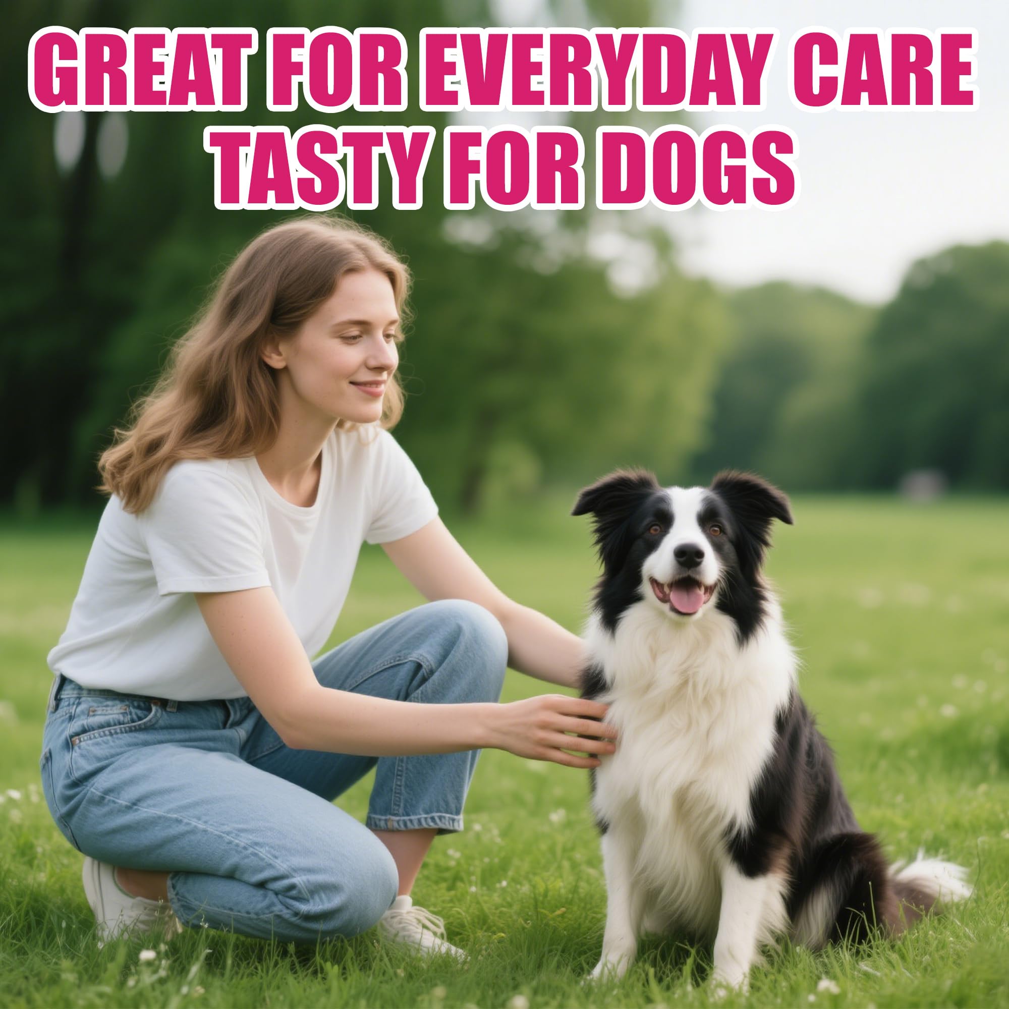 Just Try puppy and senior dog vitamins for all life stages