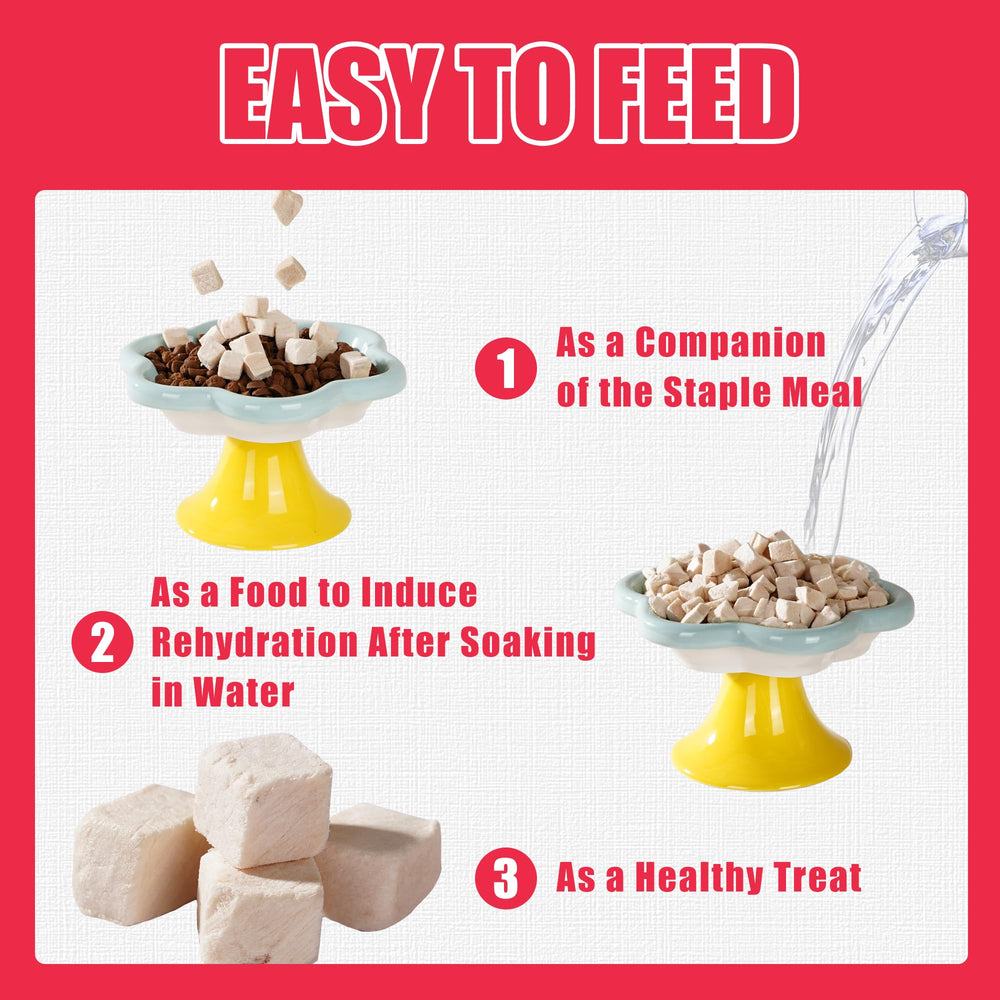 Just Try rehydrated treats to boost hydration during feeding