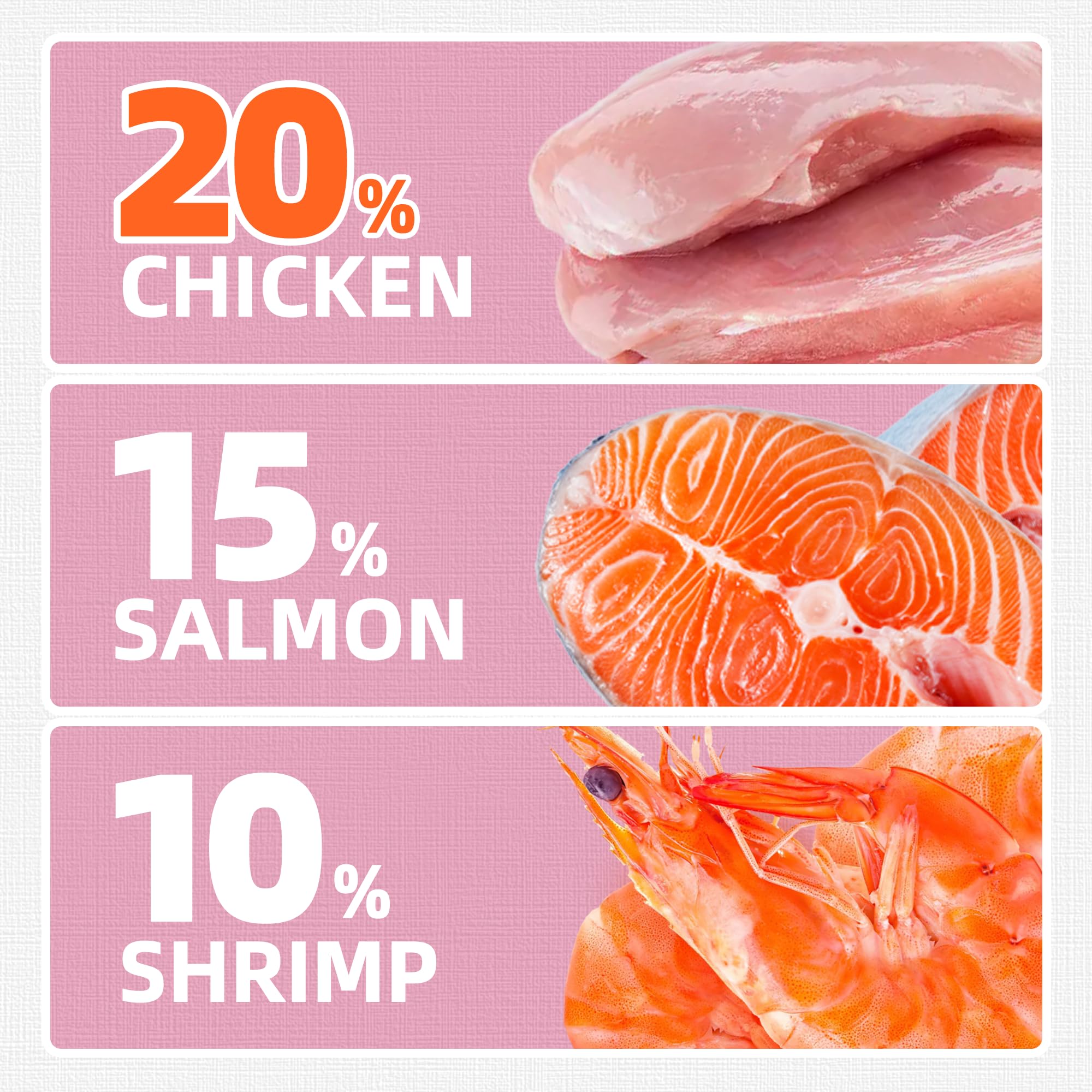 Just Try real shrimp cat treats deliver crunchy bites cats love during training.