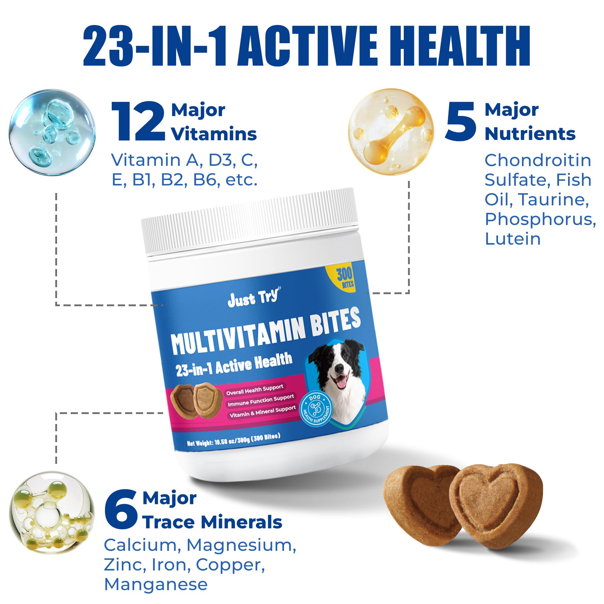 Just Try taurine eye-health vitamins supporting vision