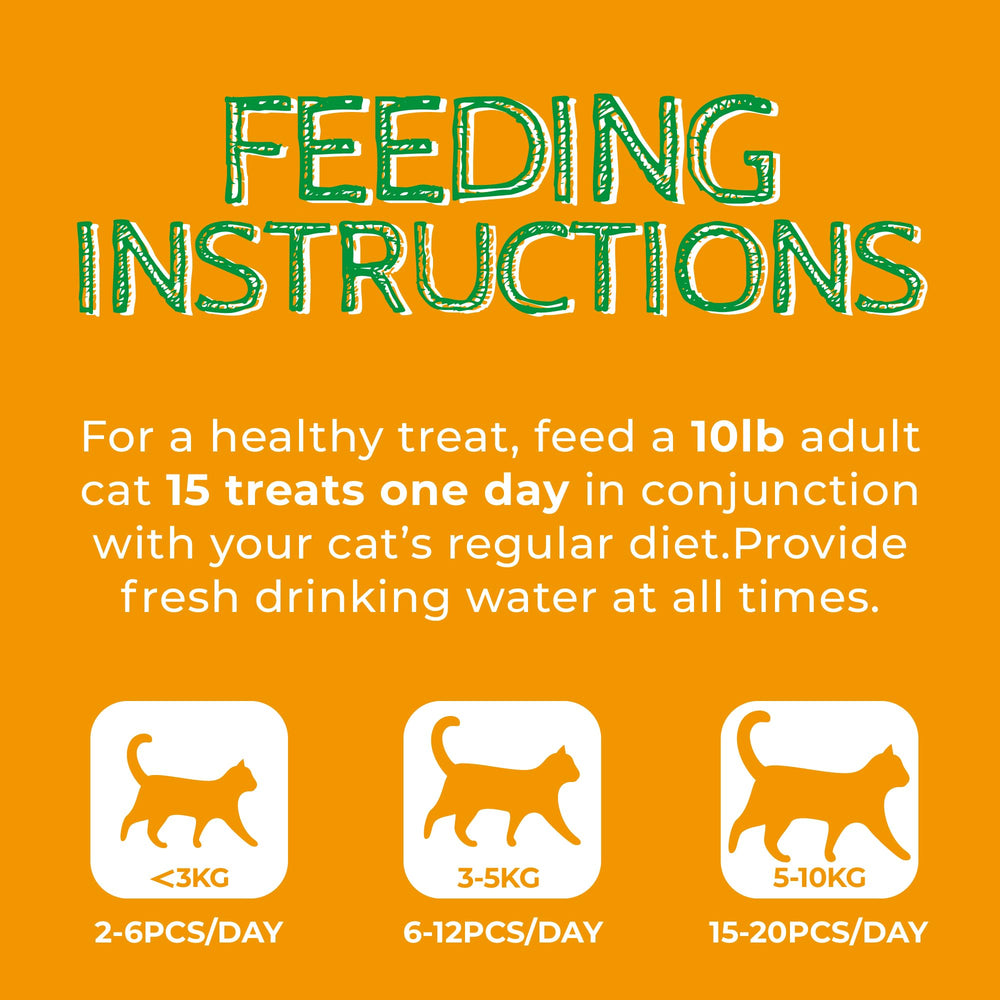 Just Try training cat treats fish-shaped; ideal rewards for calm training
