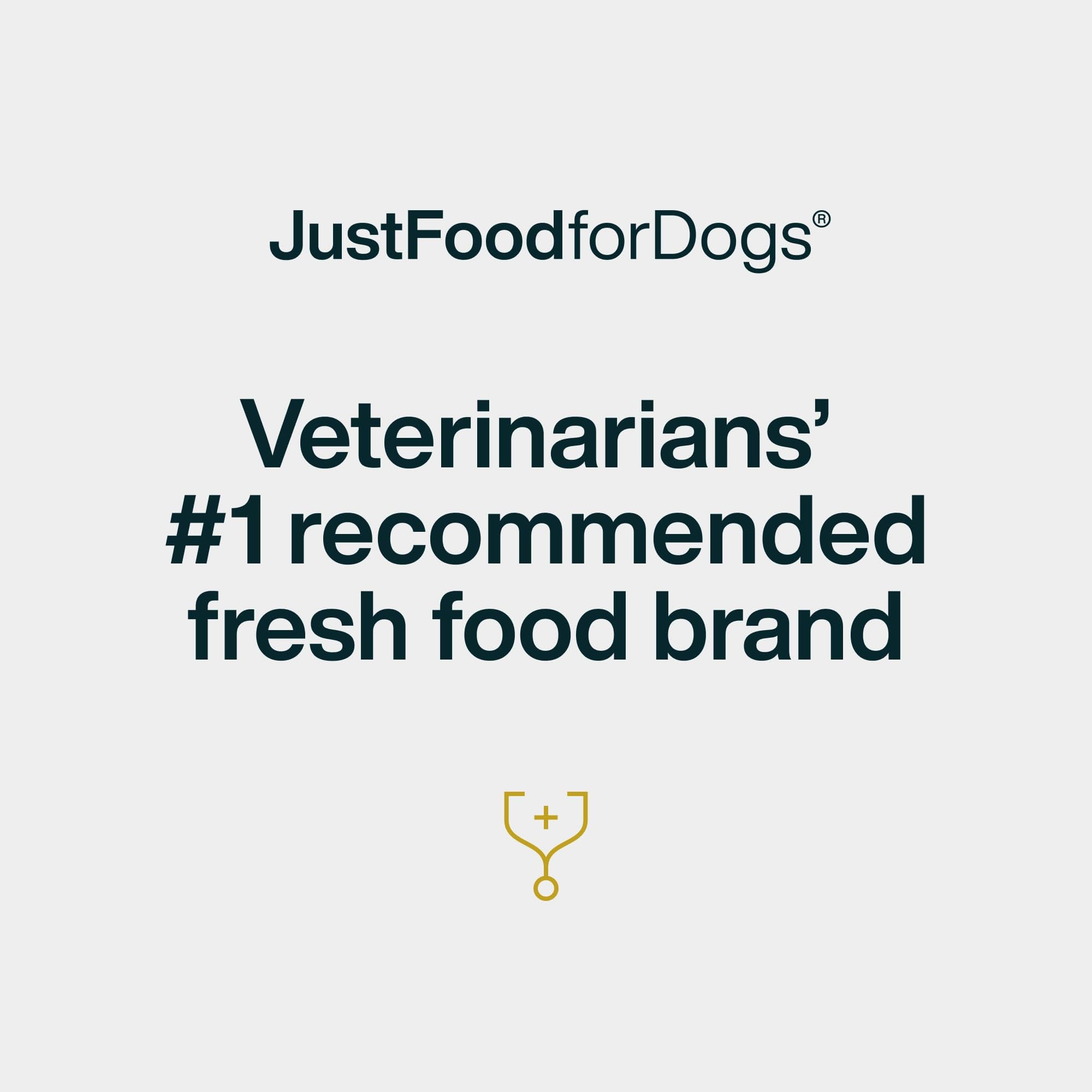 JustFoodForDogs high-value training treats reinforce good behavior during sessions.
