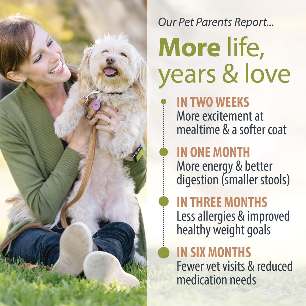 JustFoodForDogs Nutrient Blend clinical study references highlight trusted fresh-food approach.