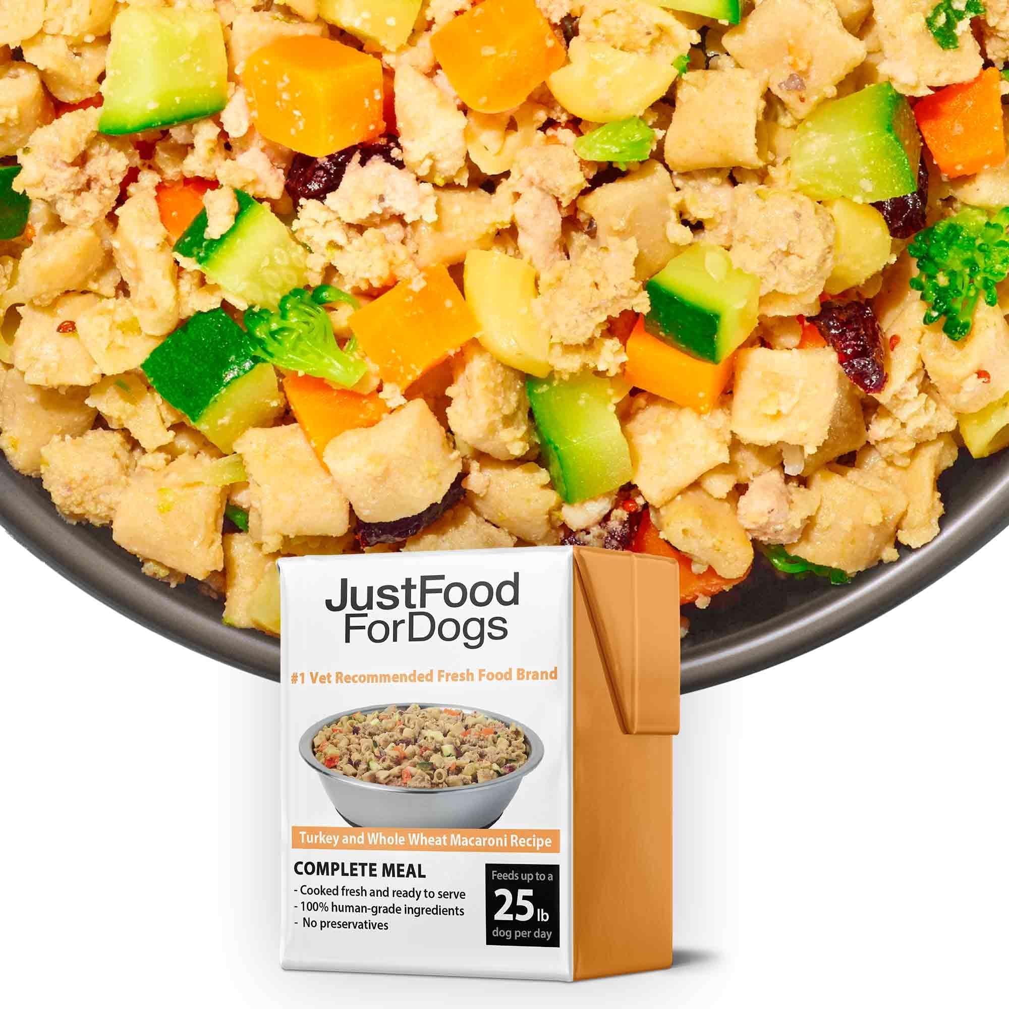 JustFoodForDogs Pantry Fresh packaging showing shelf-stable, human-grade quality for pets