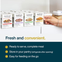JustFoodForDogs sensitive stomach wet food with low-fat formula