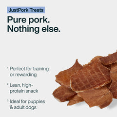 JustFoodForDogs single-ingredient dog treats – simple ingredients for sensitive stomachs