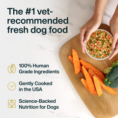 JustFoodForDogs-wild-caught-cod-omega-3-ingredients emphasizes omega-rich protein for skin health.