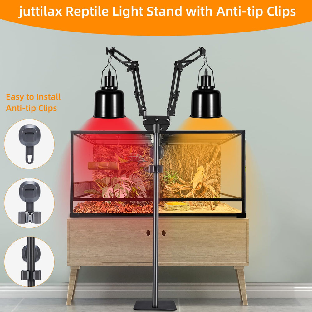 Juttilax two lamps hanging for versatile heat zones