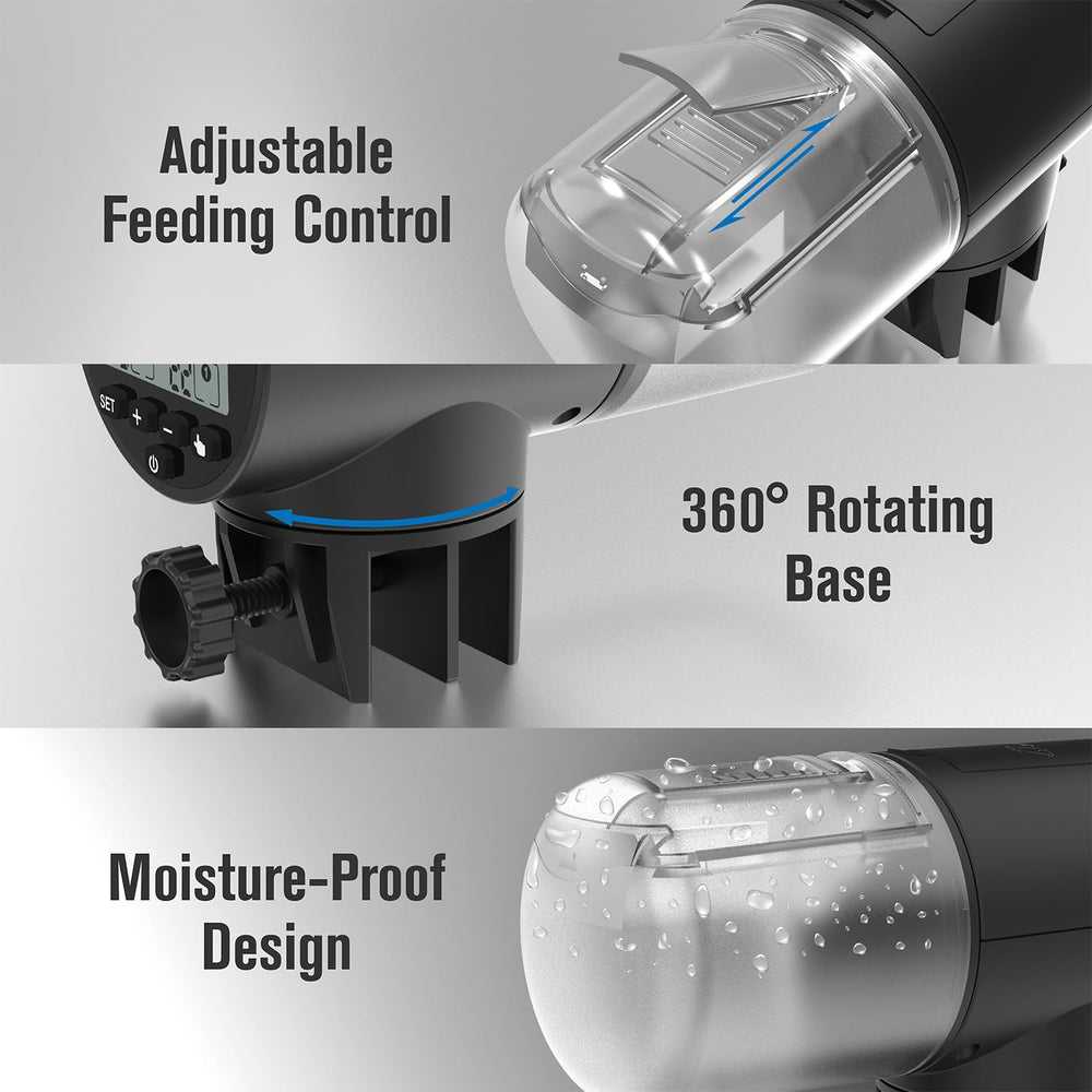 JuzPetz package includes setup guide and accessories for quick installation.