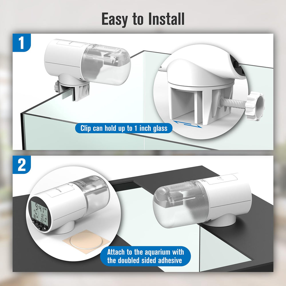 JuzPetz includes a manual feeding option for on-demand meals.