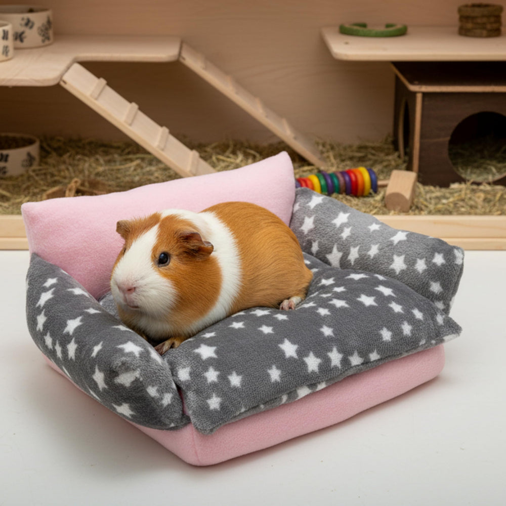 JVVGPET elegant pink gray design for stylish pet space