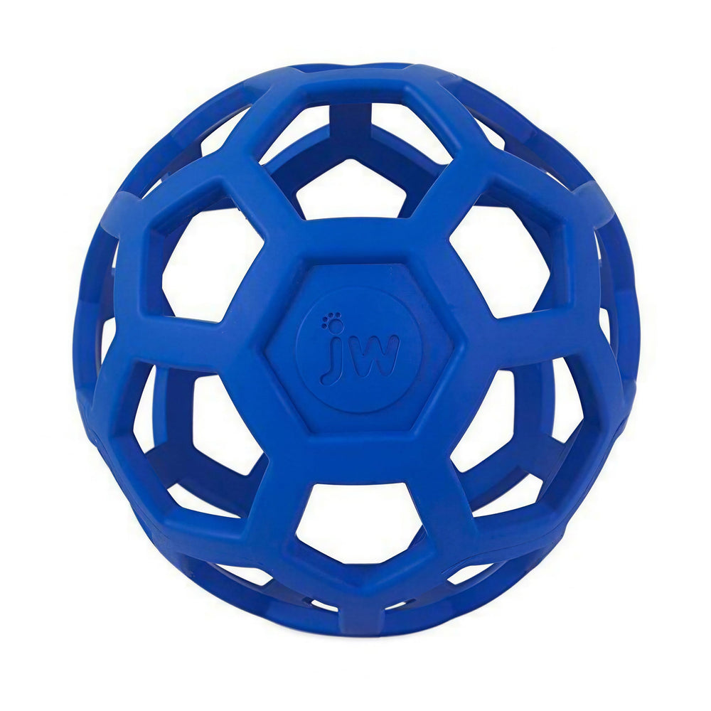 JW Hol-ee Roller ball exterior showing treat-dispensing design for dogs.