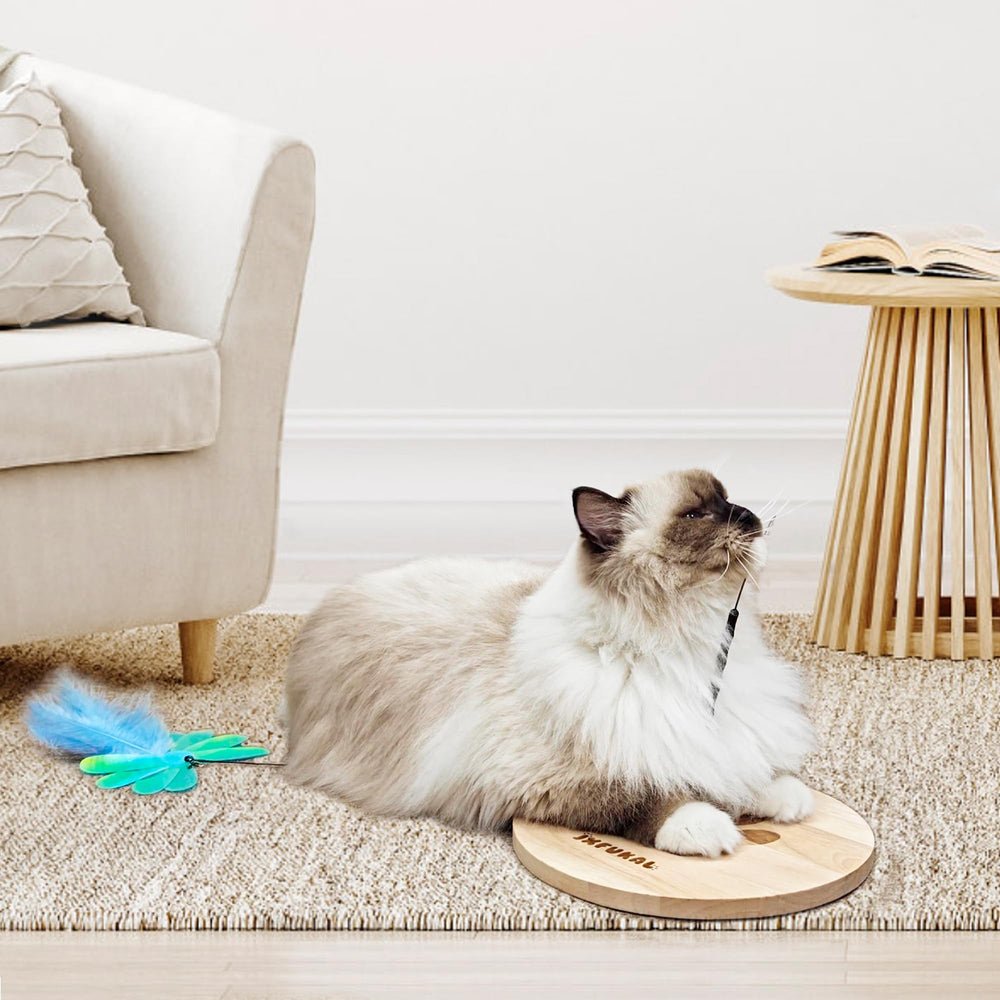 JXFUKAL refill bird – feathered lure encourages ambush-style play.