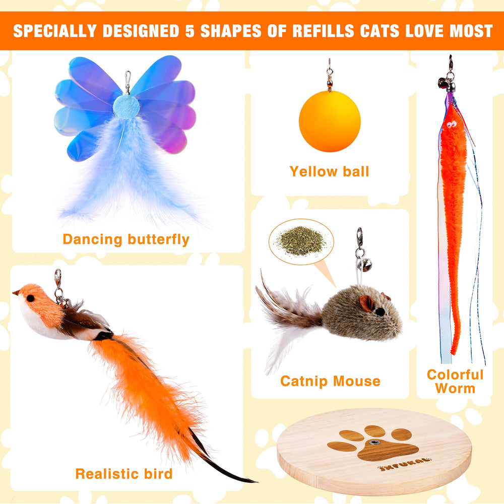 JXFUKAL refill mouse – lifelike lure promotes stalking and swatting.