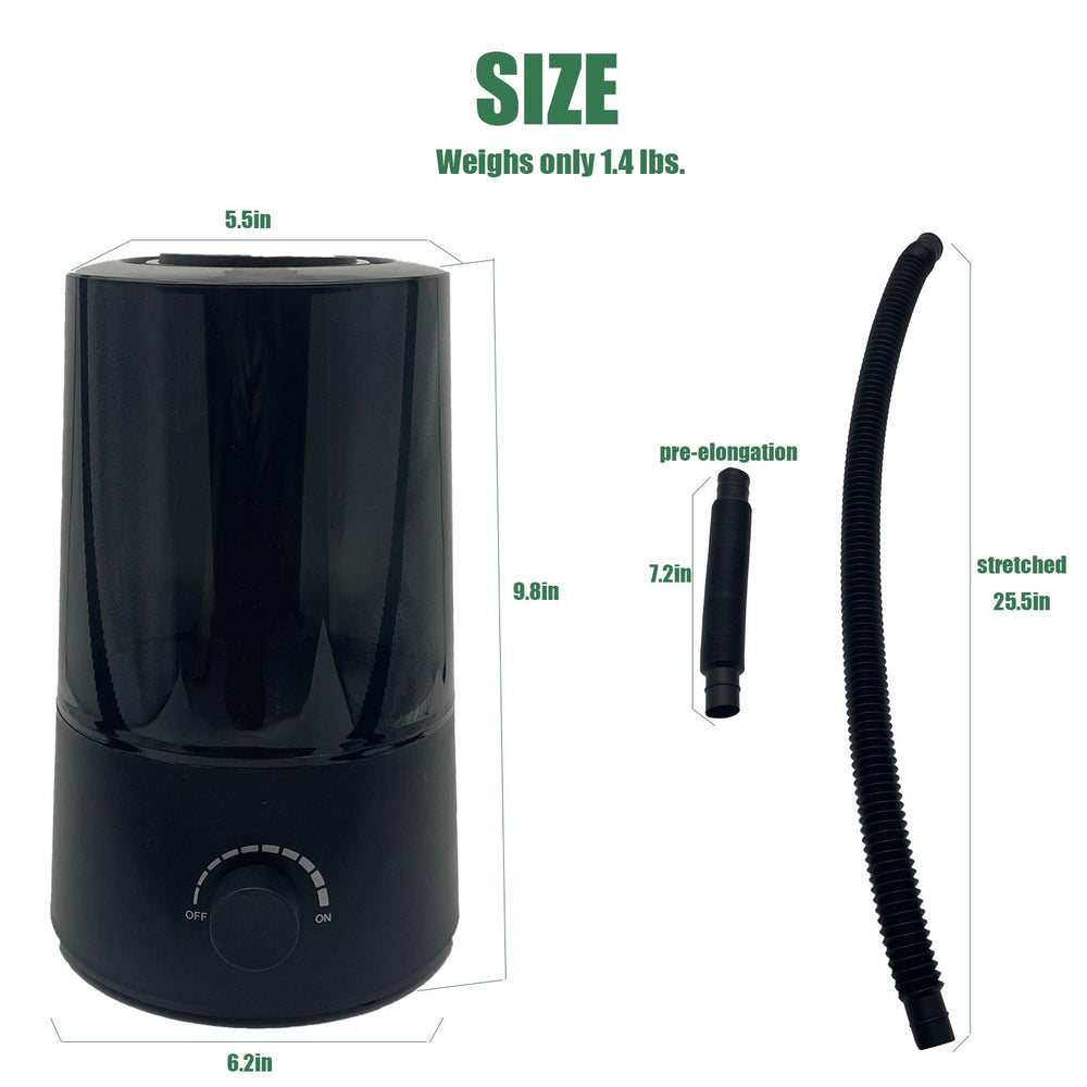 JZNCHP reptile humidifier BPA-free tank ensures safe humidity for reptiles