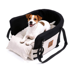JZXOIVA Console Dog Seat front view shows elevated visibility and calmer rides