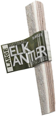 K-9 Antler Co. elk antlers large split closeup—marrow exposed for gentle chewers.
