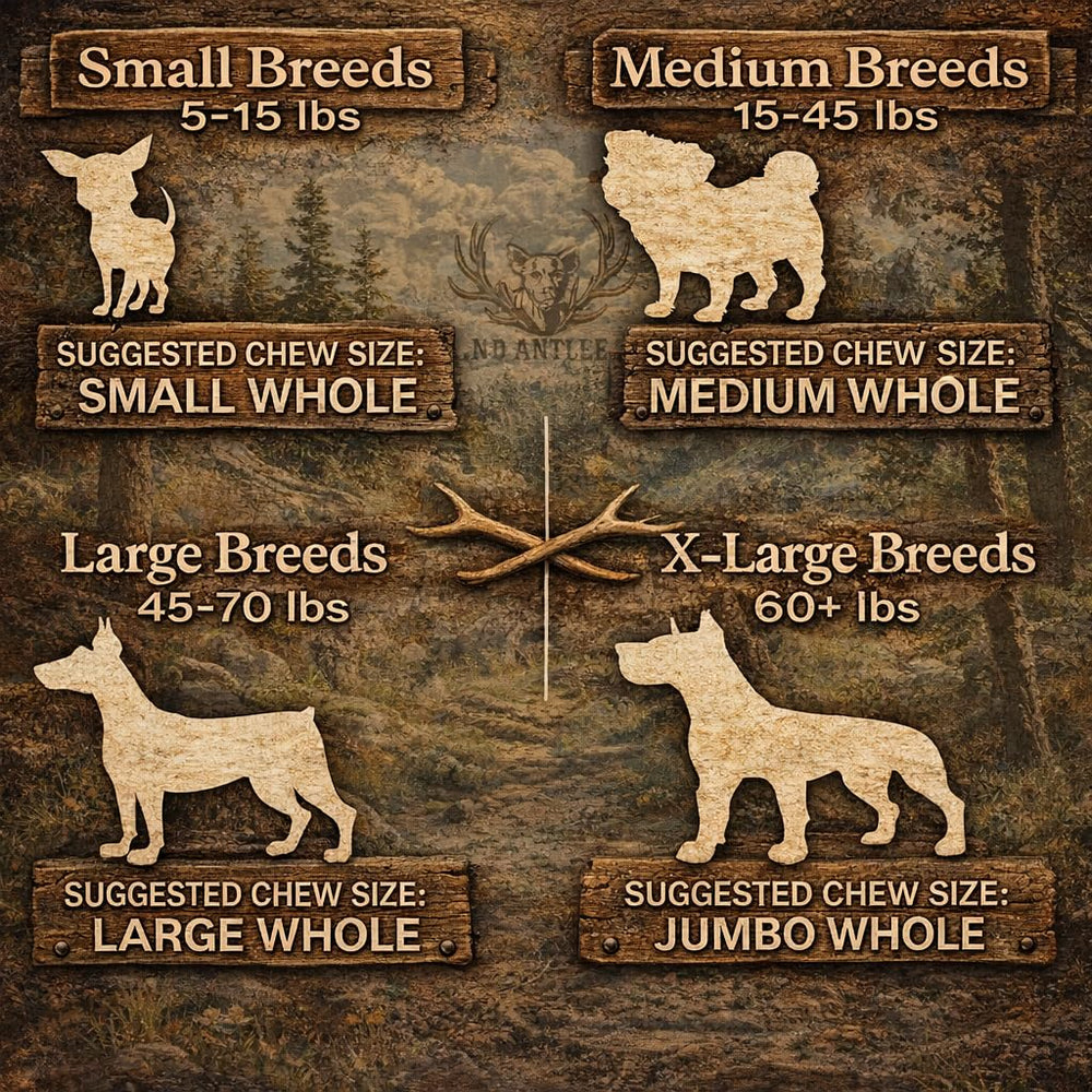 K-9 Antler Co eco-friendly elk antler highlighting sustainable sourcing.