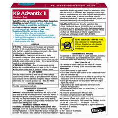 K9 Advantix II kills fleas within 12 hours on contact.