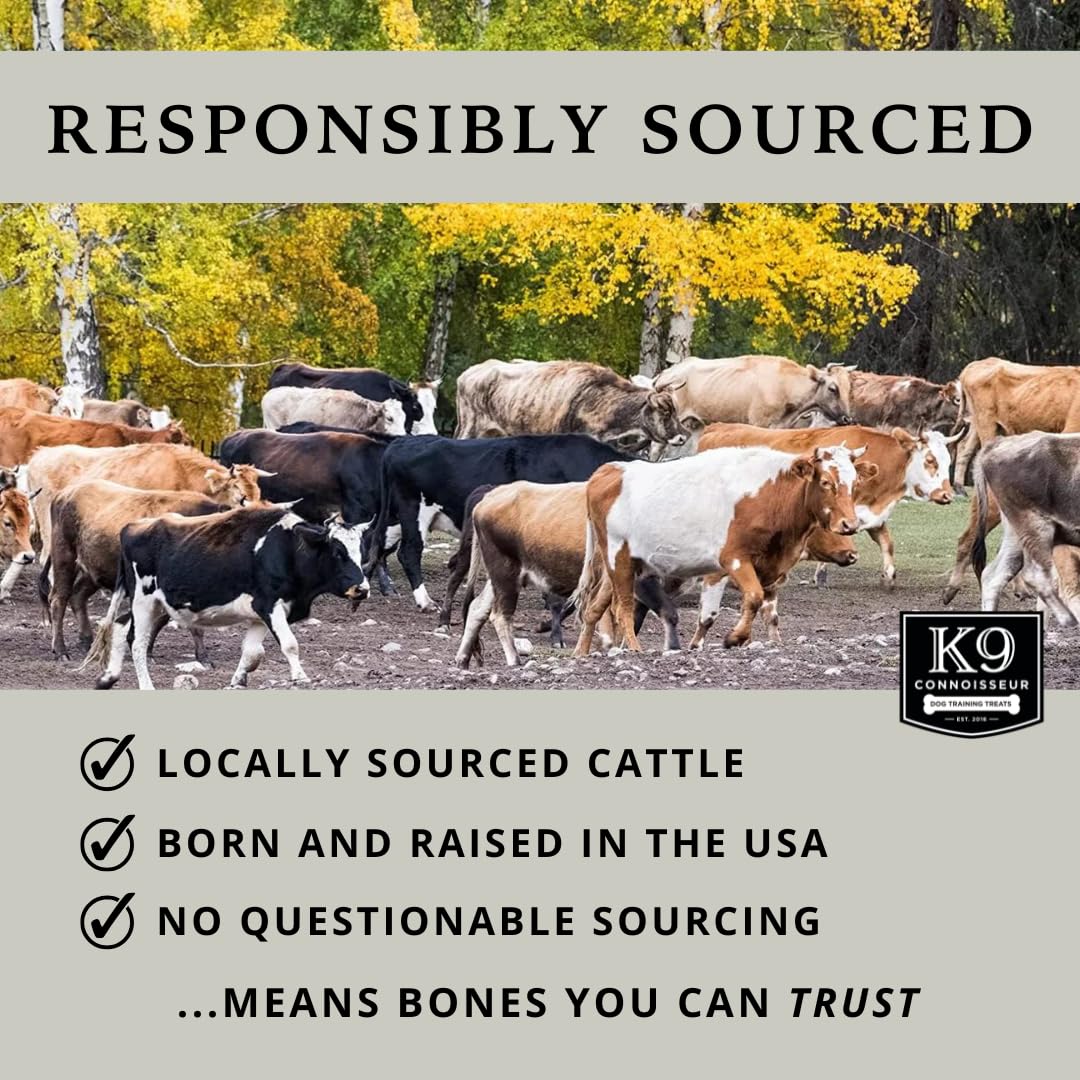 K9 Connoisseur all-natural dog chew bone with no artificial additives.