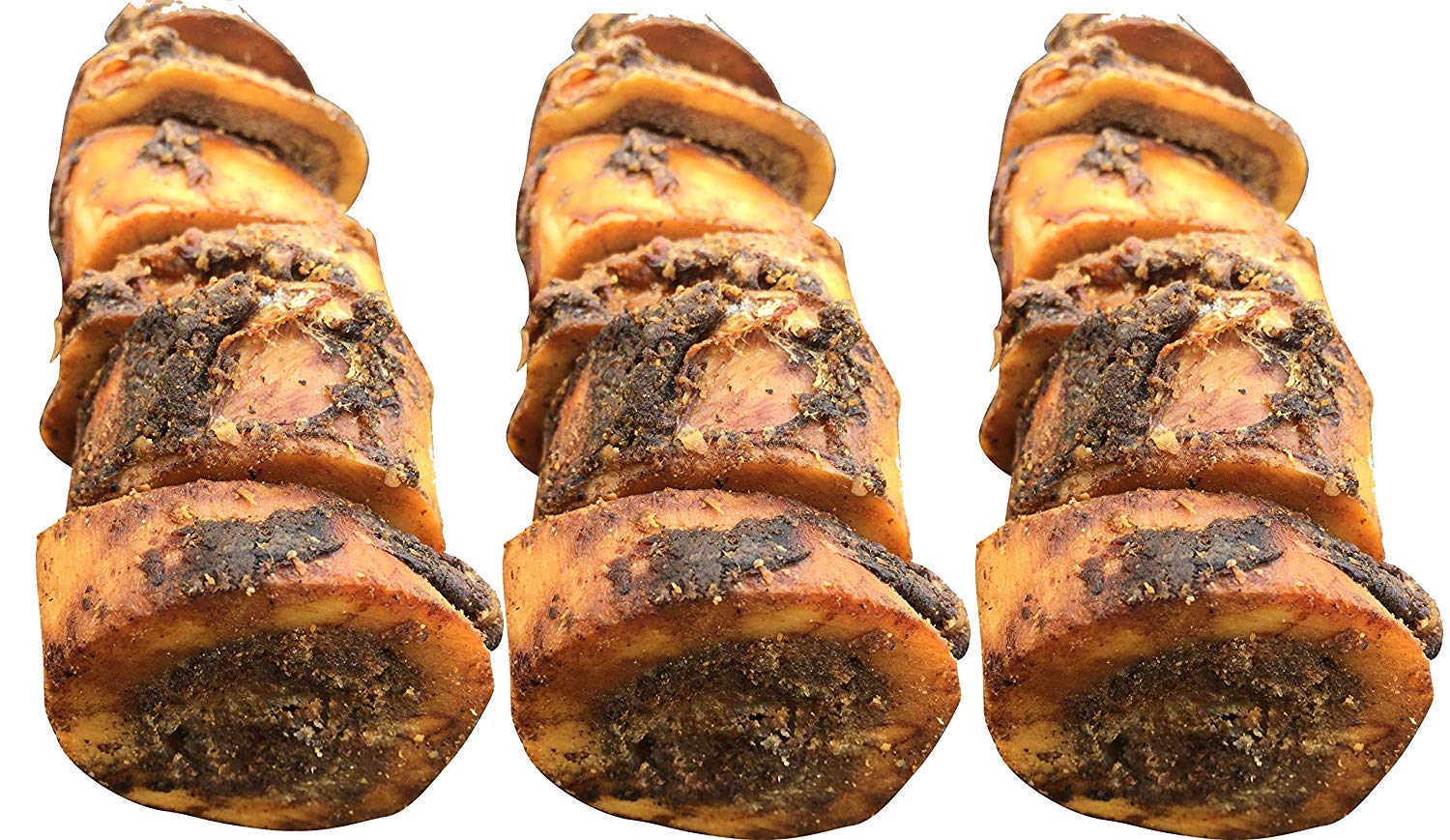 K9 Connoisseur beef marrow bone small closeup for a long-lasting chew.