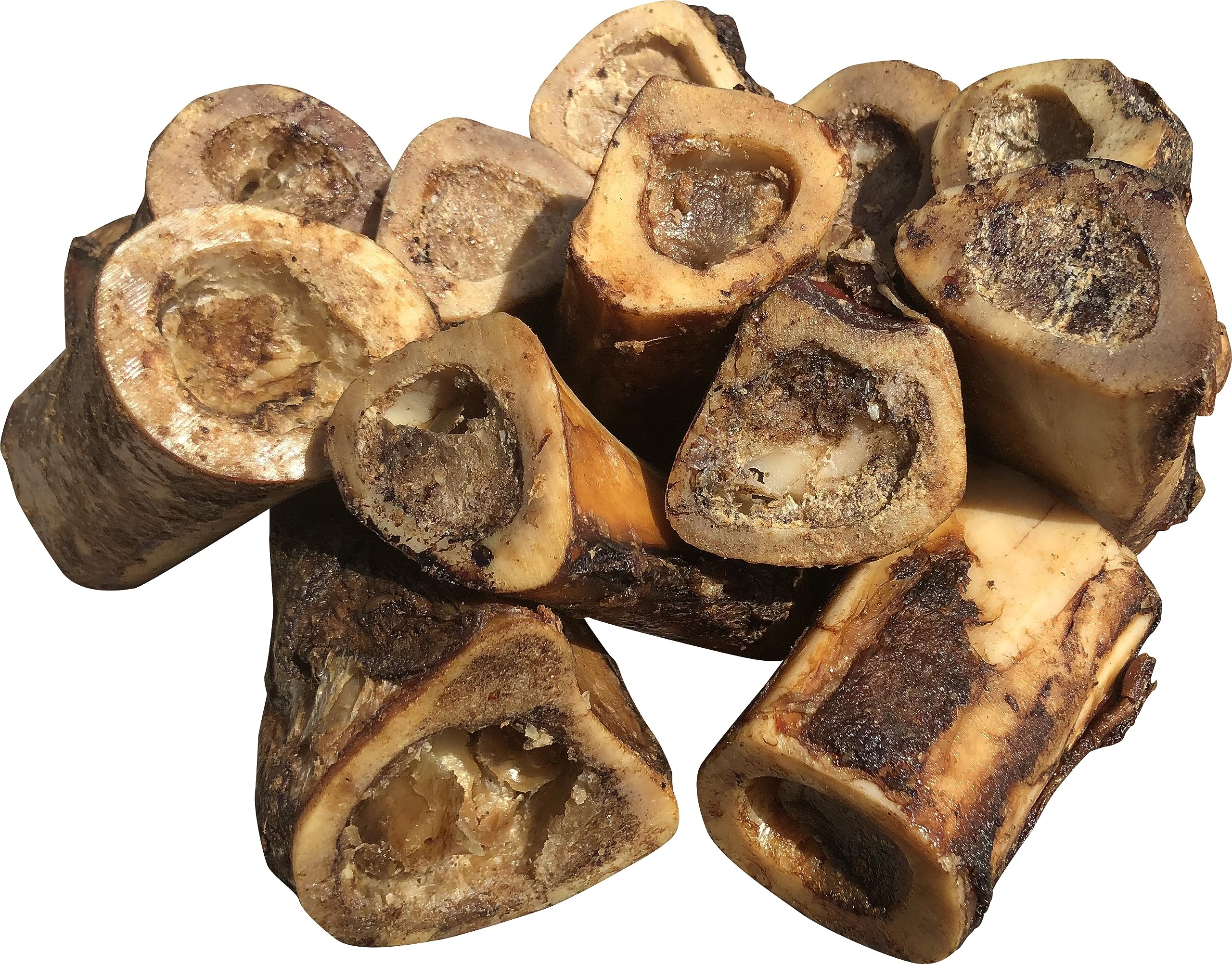 K9 Connoisseur beef marrow bones pack; long-lasting chew for small and medium dogs.