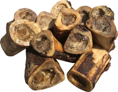 K9 Connoisseur beef marrow bones pack; long-lasting chew for small and medium dogs.