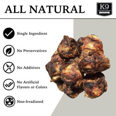 K9 Connoisseur long-lasting chew with real marrow for hours of gnawing.