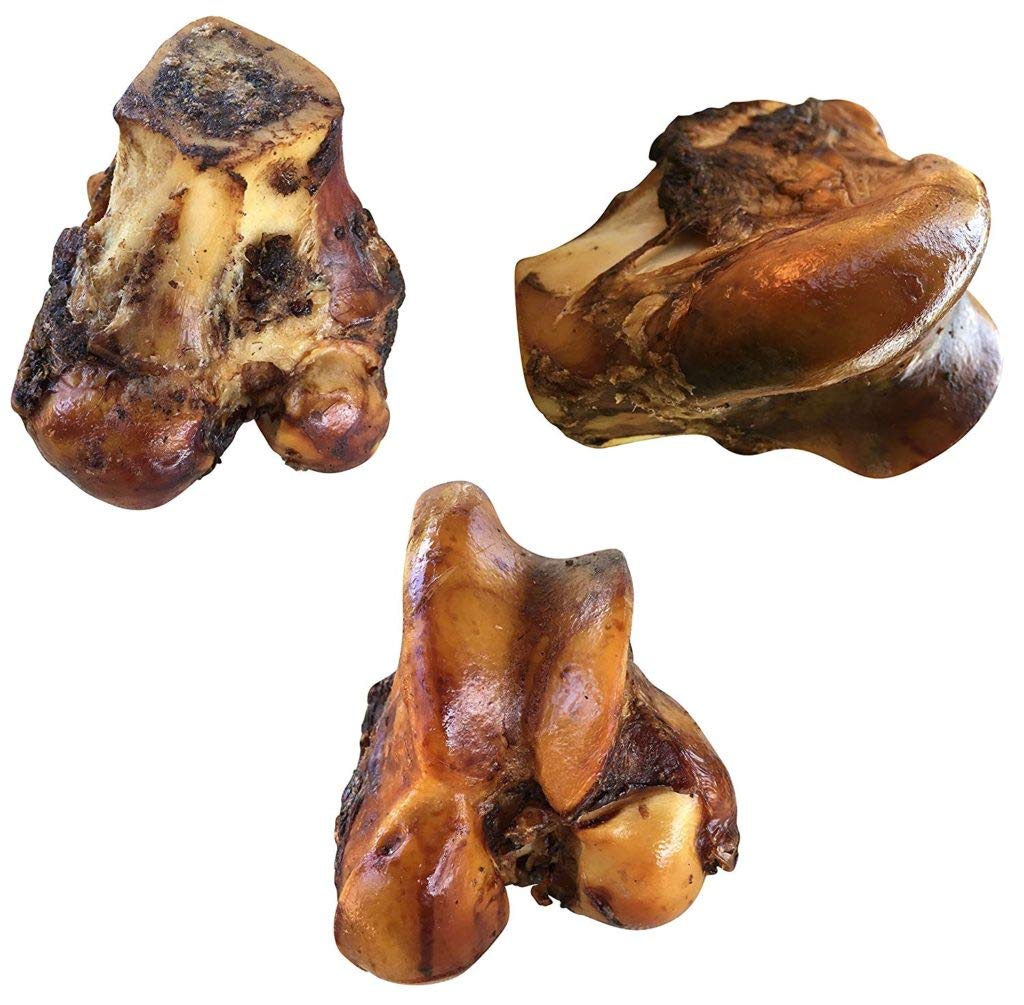 K9 Connoisseur mammoth marrow knuckle bone pack for large breed chewers, long-lasting.