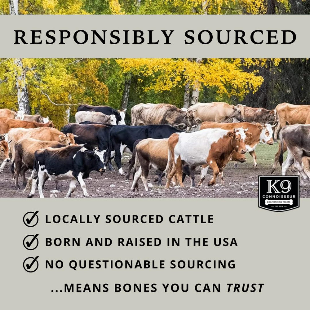 K9 Connoisseur single-ingredient-dog-treat: simple, clean nutrition.