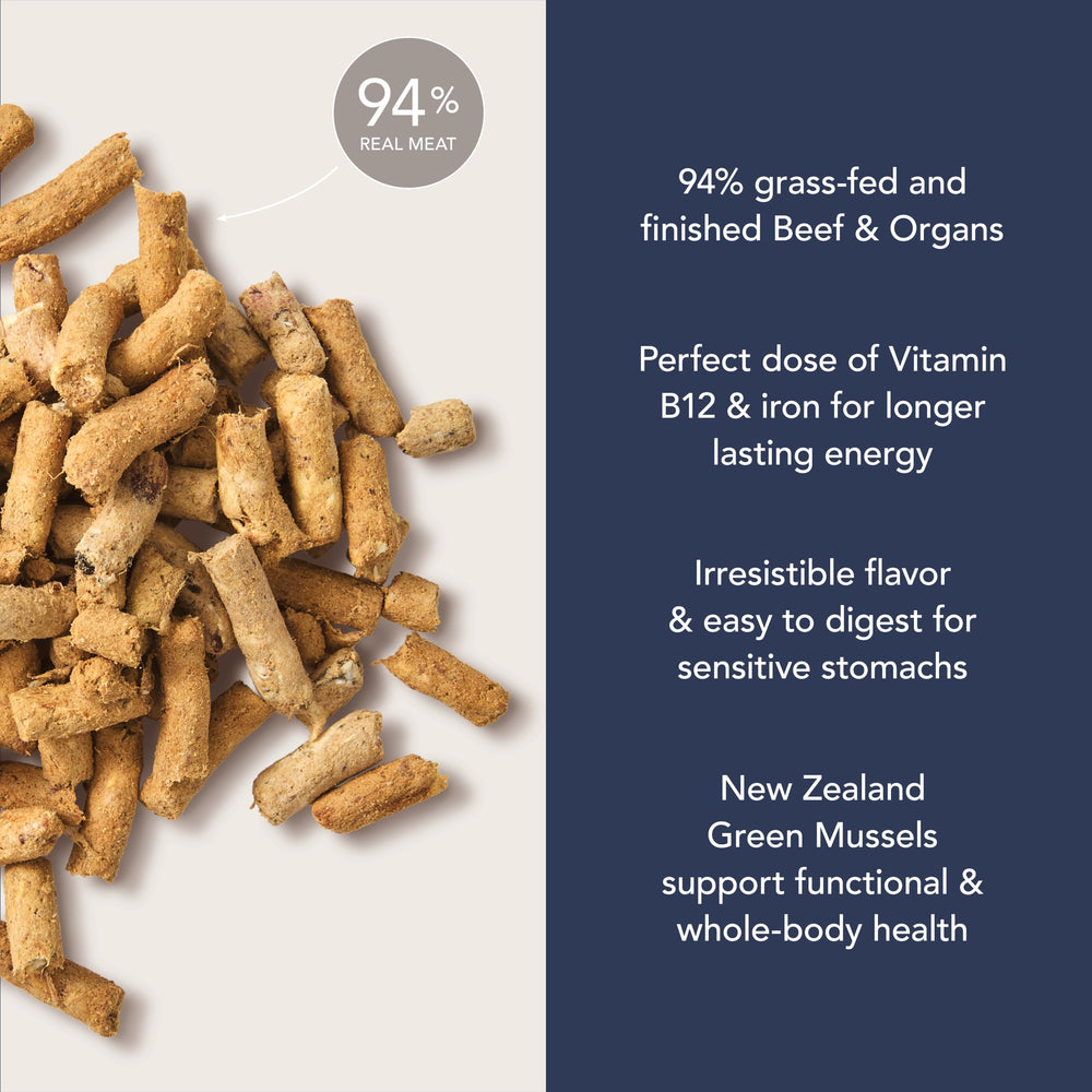 K9 Natural New Zealand beef freeze-dried ingredients emphasizes traceable sourcing.