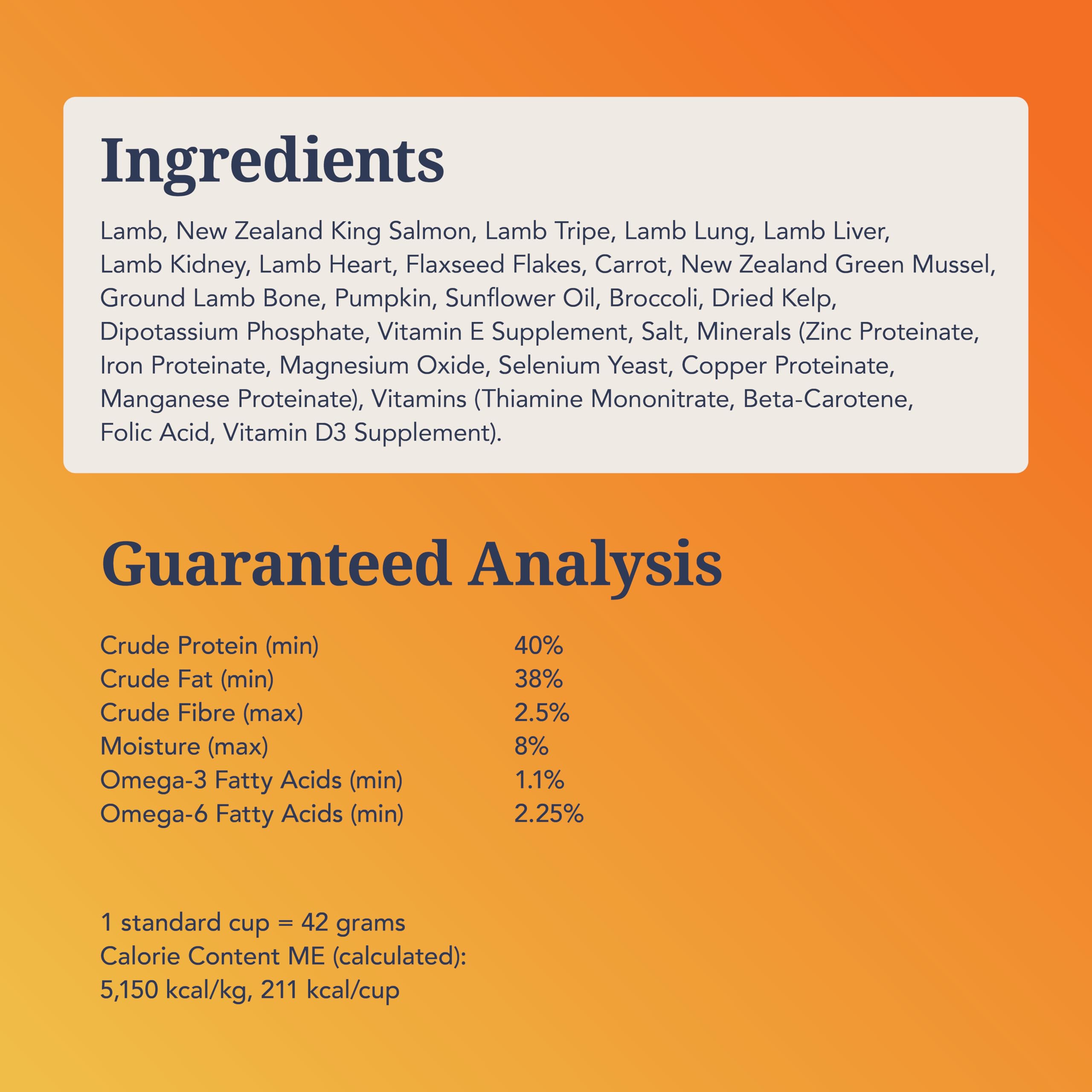 New Zealand sourced ingredients from K9 Natural support quality and traceability.