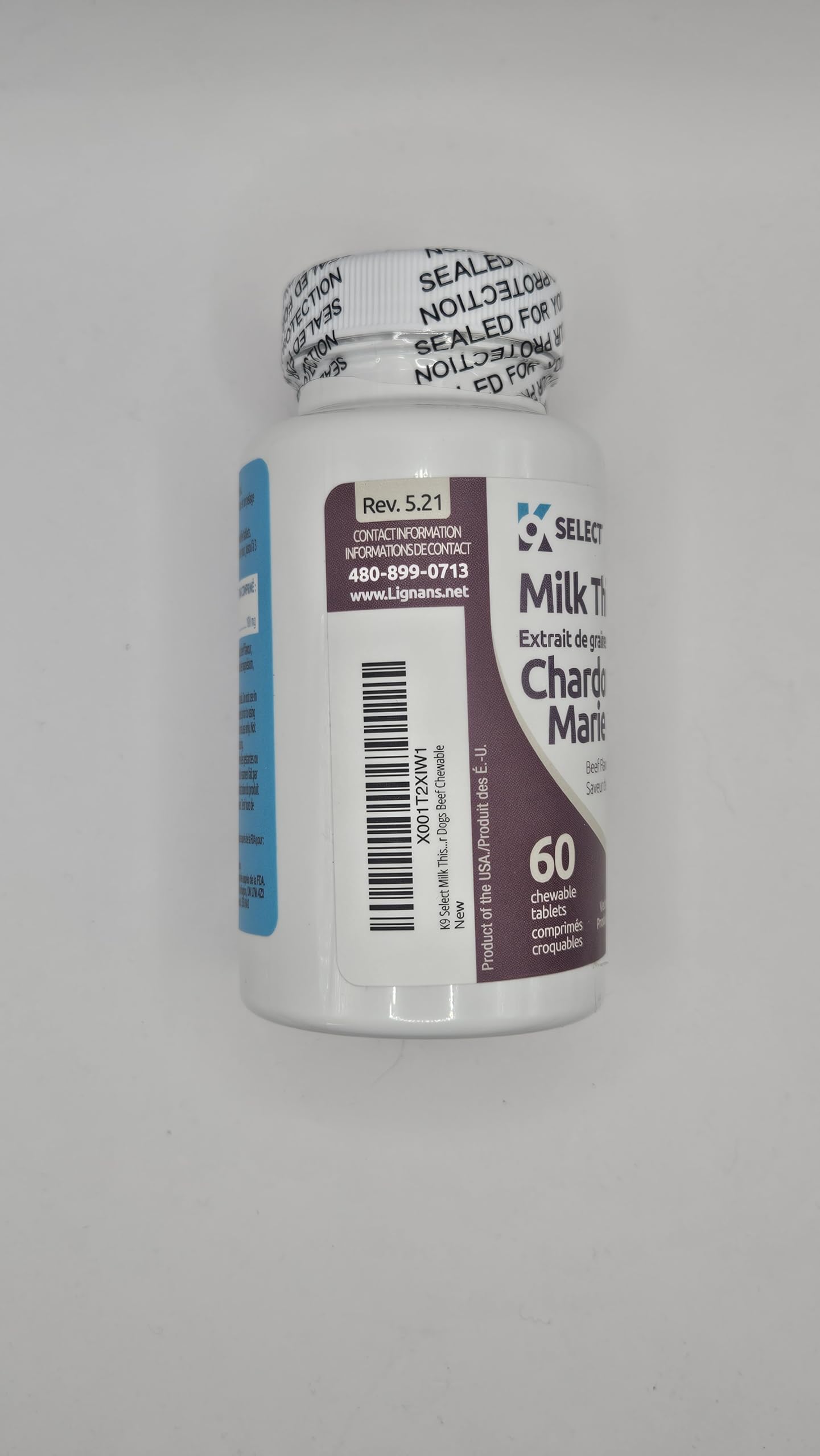 Beef-flavored chewables from K9 Select dogs enjoy with daily liver support.