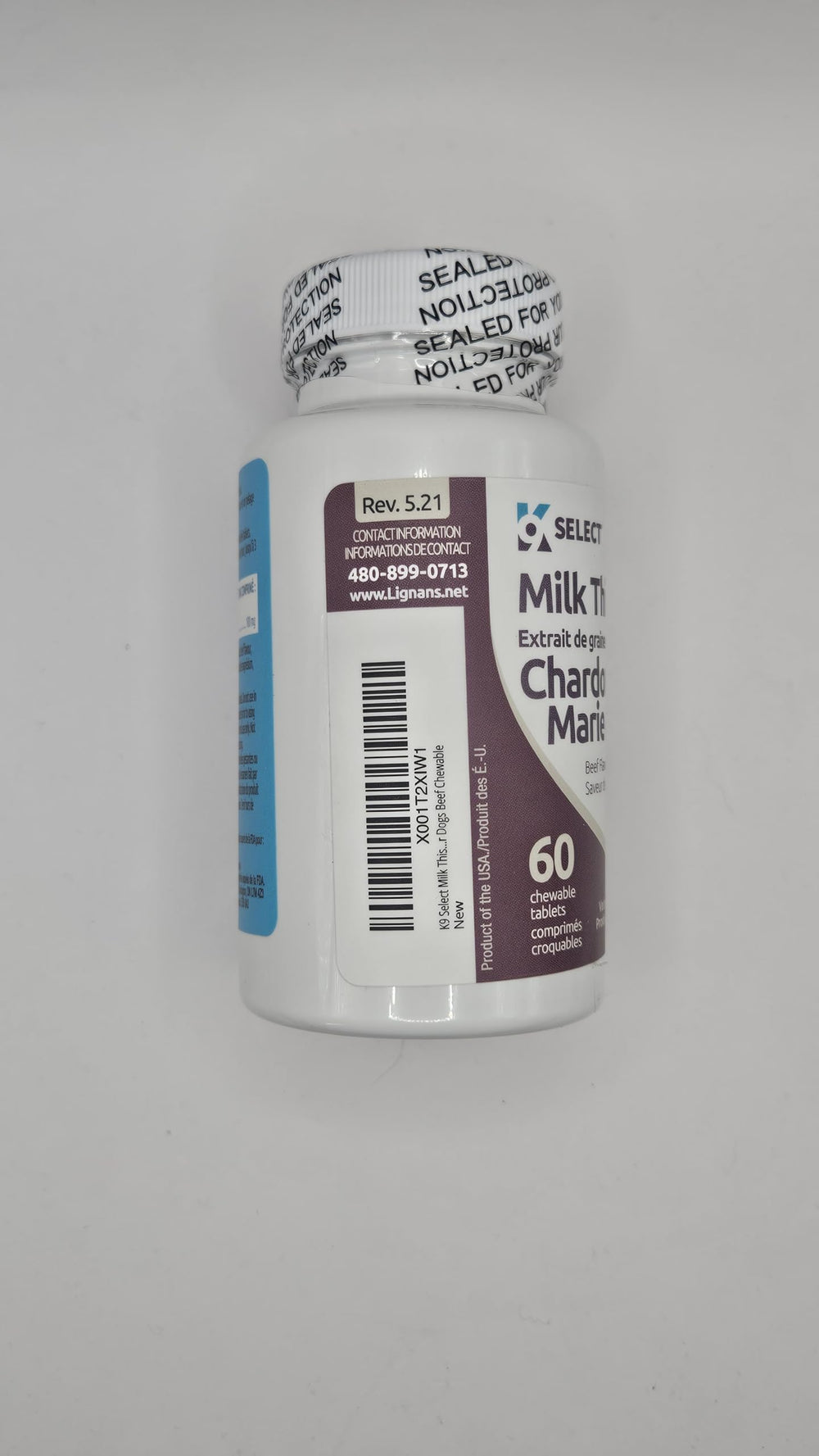 Beef-flavored chewables from K9 Select dogs enjoy with daily liver support.