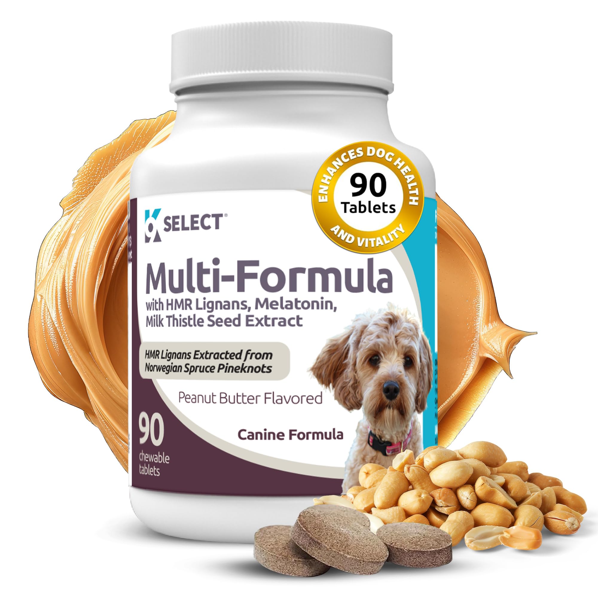 K9 Select Multi-Formula small-breed tablets for daily wellness.