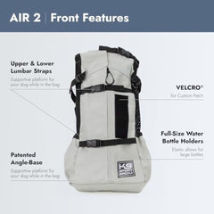 K9 Sport Sack Air 2 Angle-Base offers a stable platform for small dogs