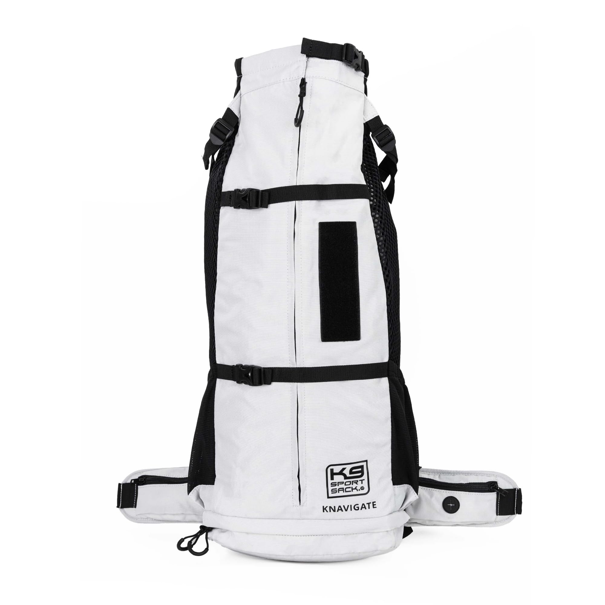 K9 Sport Sack Knavigate X-Large Lunar Rock, front view, suitable for dogs 23-25 inches.