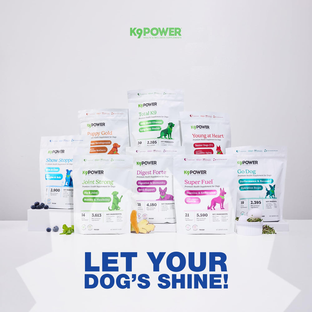K9Power Show Stopper easy-dosing makes daily care simple.