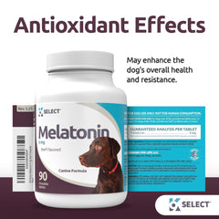 Calming chews from K9 Select help dogs during storms and fireworks.
