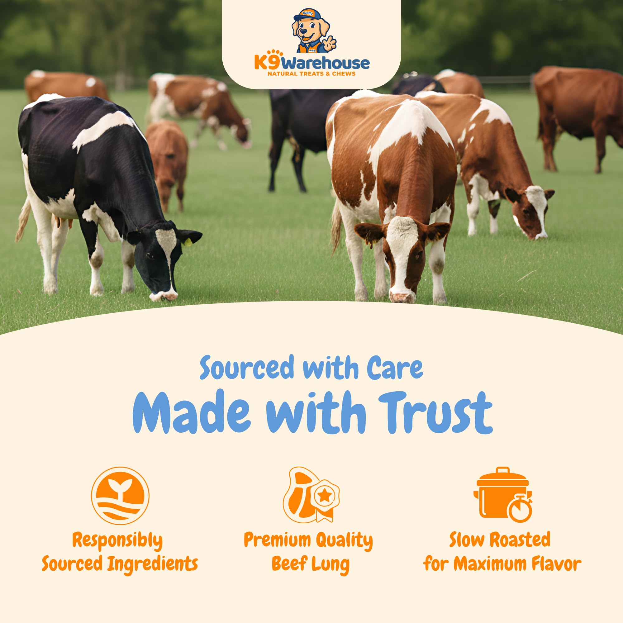 K9warehouse low-fat lung bites suitable for healthy snacking.