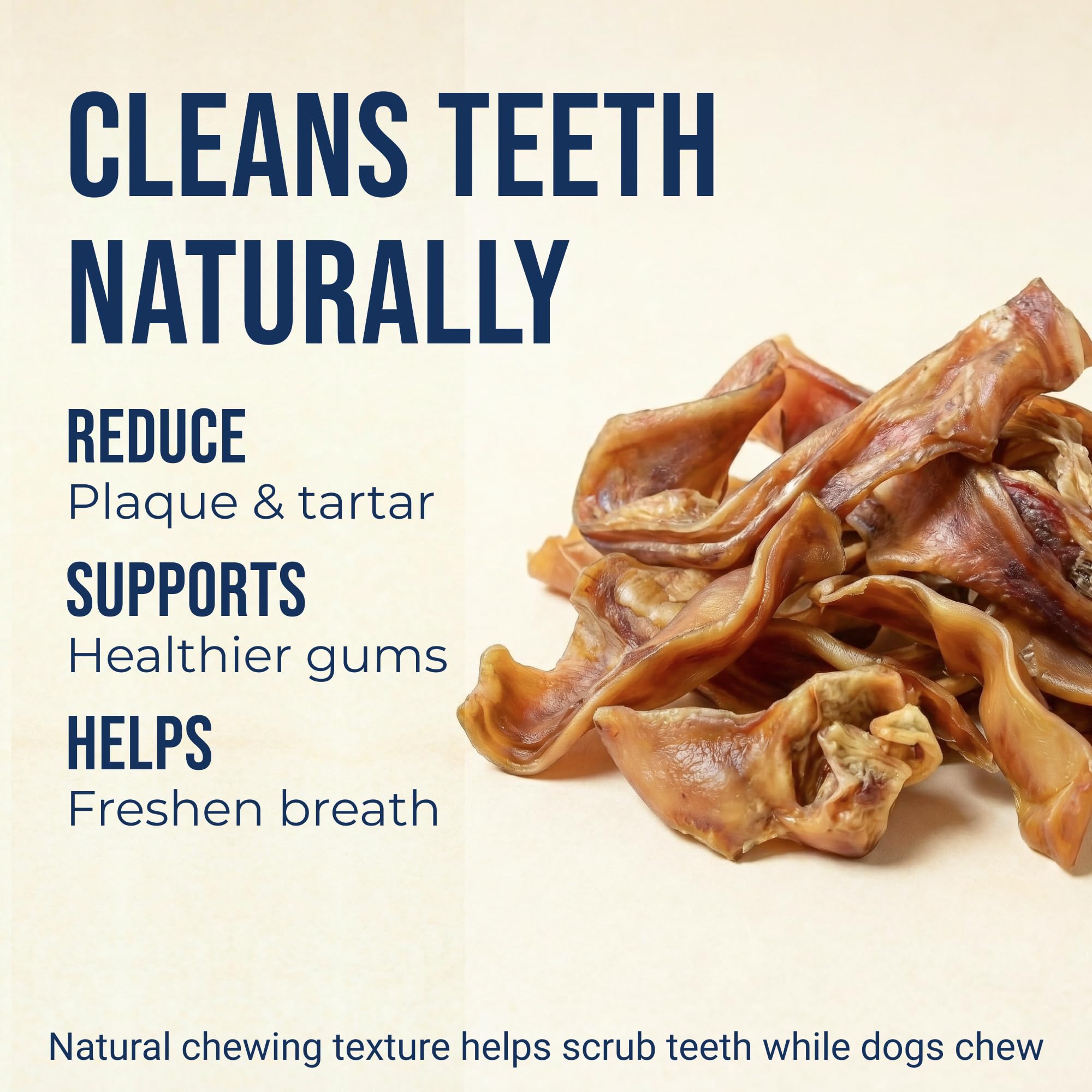 K9warehouse natural pig ear slivers with clean ingredients