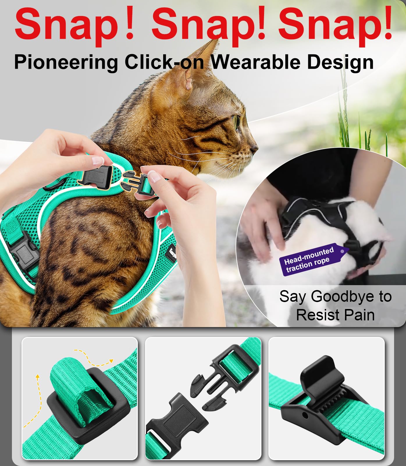 Kaazylab soft padding prevents neck strain for comfortable all-day wear.