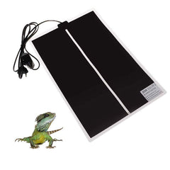 KABASI Reptile Heating Pad under-tank setup provides steady warmth for terrarium