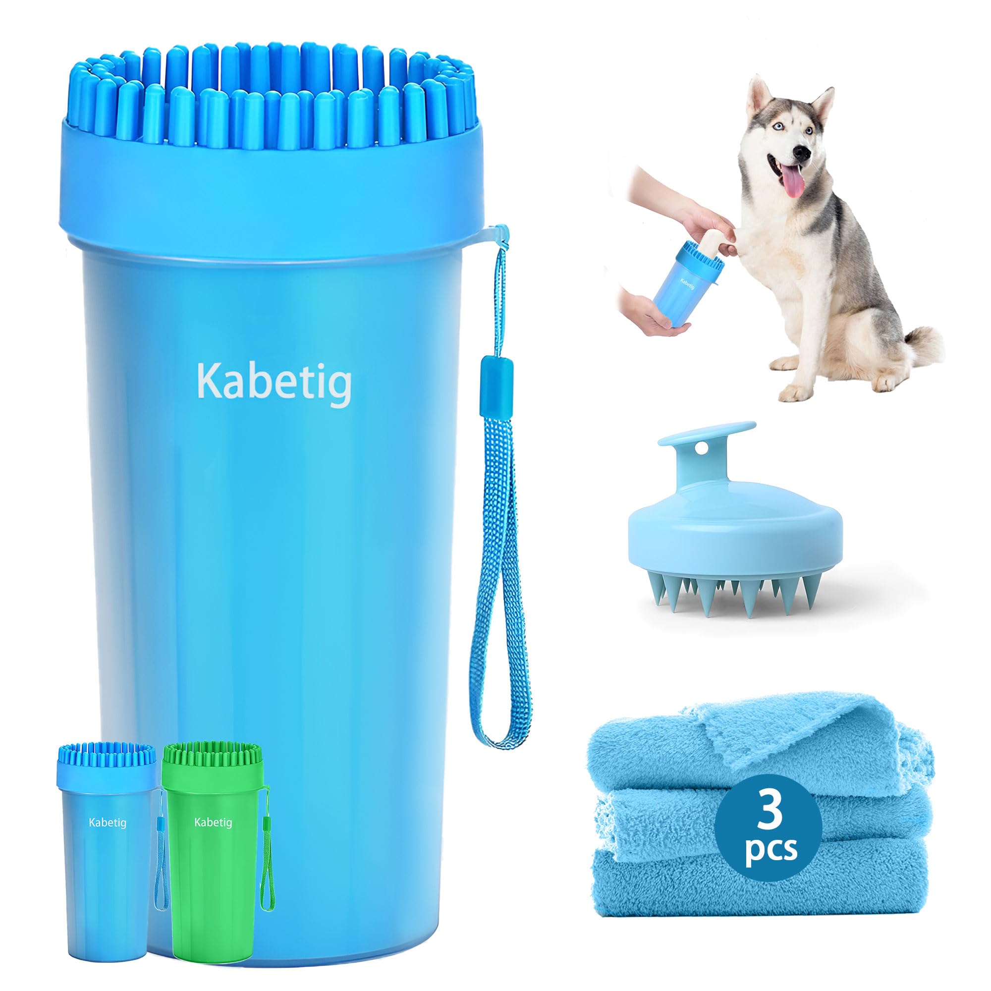Kabetig large-xl dogs paw kit suits rugged daily mud and dirt.
