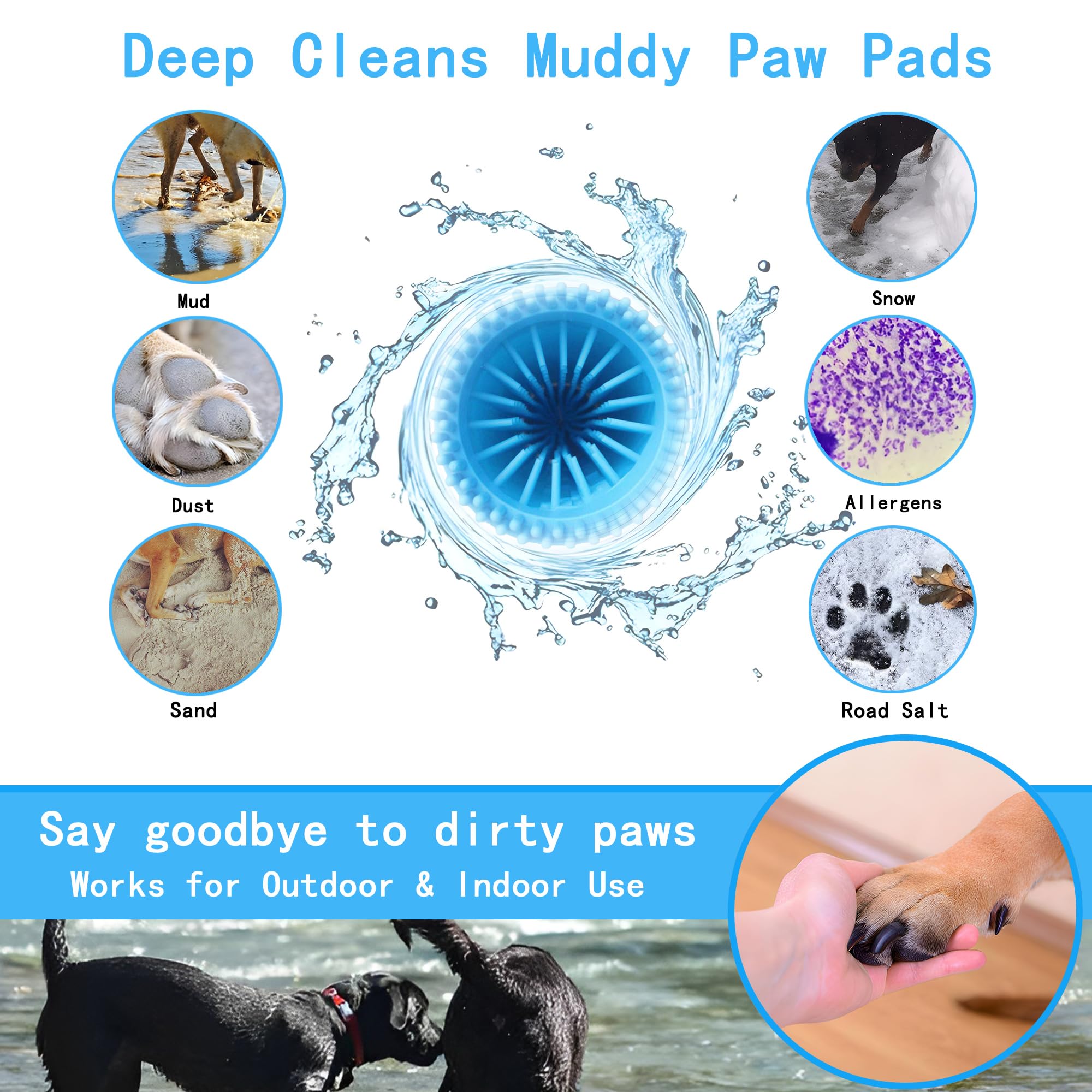 Kabetig microfiber towels trio for quick drying after paw cleaning or baths.