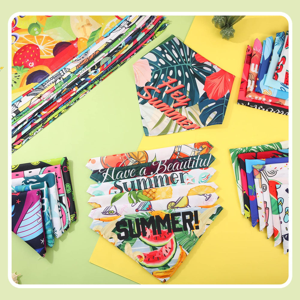 Kacctyen dog bandanas in party-ready designs ideal for photos and events.