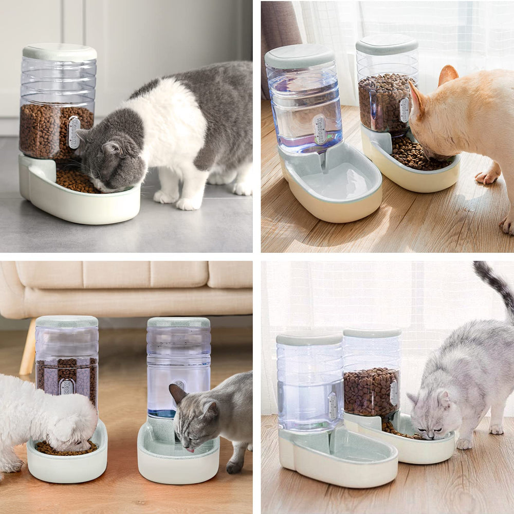 Kacoomi feeder in use, pets enjoy steady meals while you’re away.