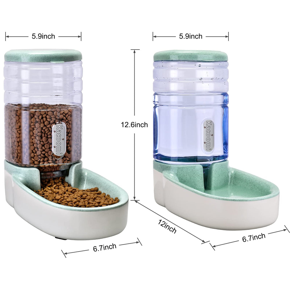 Kacoomi non-slip feet keep the feeder stable during meals.