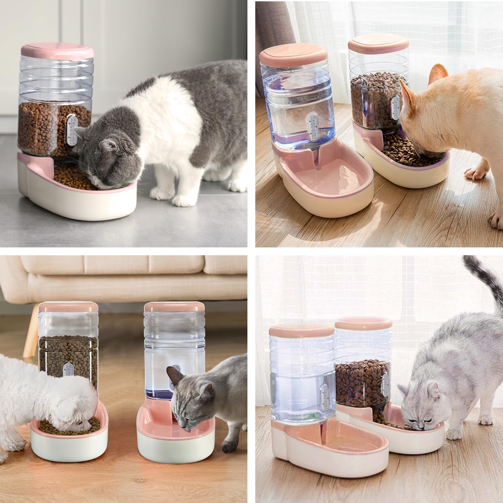 Kacoomi two-pack set ideal for households with multiple pets.